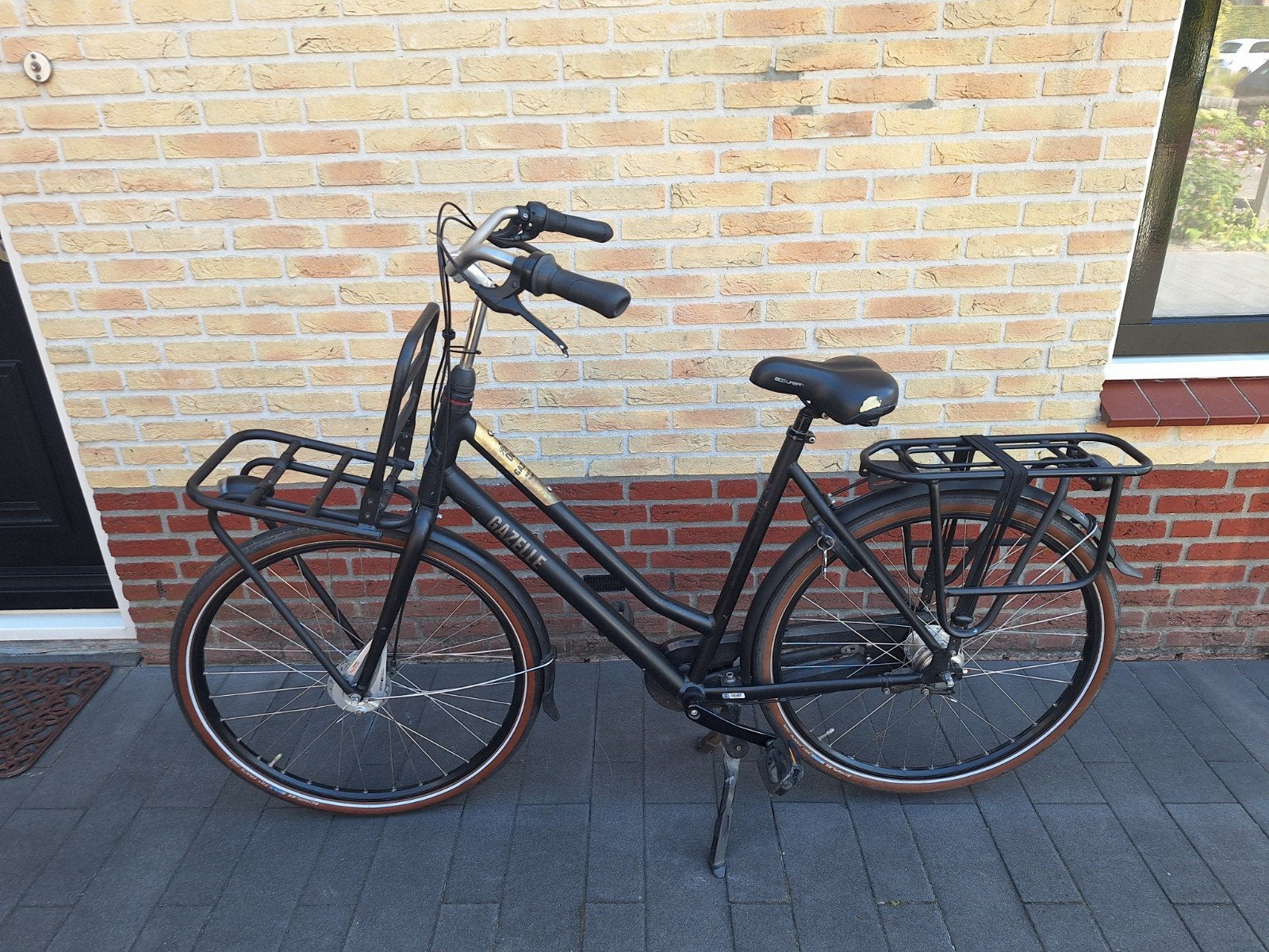Gazelle Miss Grace Heavy Duty transportfiets, Fietsen en Brommers, Fietsen | Dames | Damesfietsen, Ophalen, Gebruikt, Versnellingen