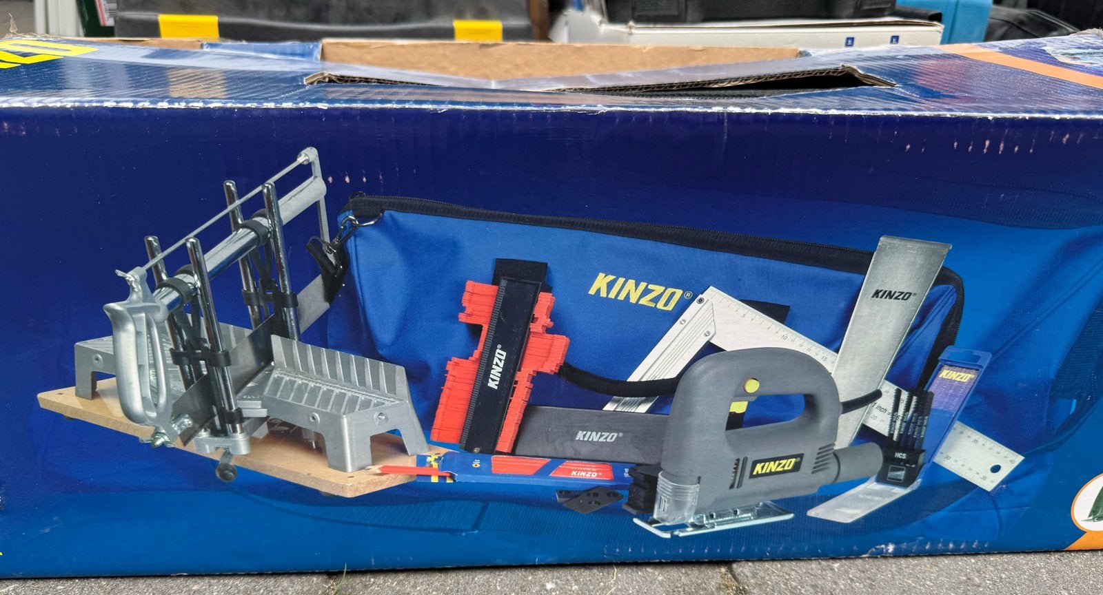 Kinzo Decoupeerzaag Set - Nieuw in Doos, Ophalen, Minder dan 30 mm, Decoupeerzaag, Nieuw