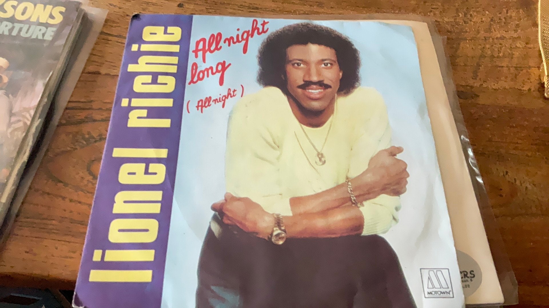 Lionel Ritchie. All night long, Ophalen of Verzenden, Zo goed als nieuw, Pop