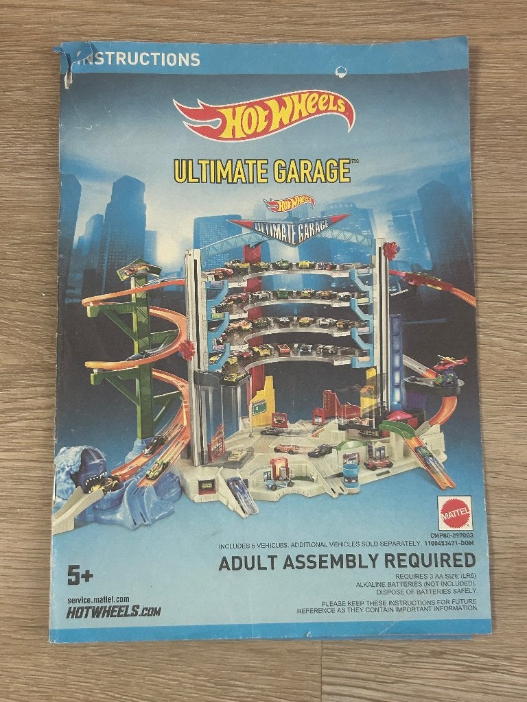 Hotwheels Ultimate Garage, Ophalen, Hot Wheels, Elektrisch, Met looping