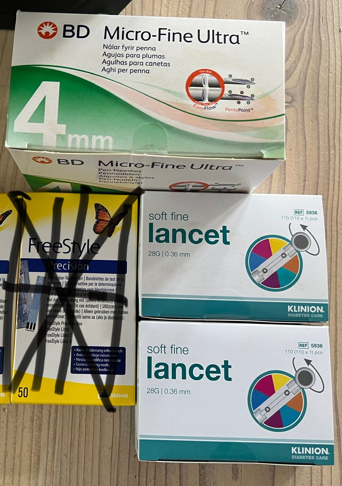 Nieuw! BD Micro-Fine Ultra 4mm en Klinion Lancets, Ophalen of Verzenden, Nieuw