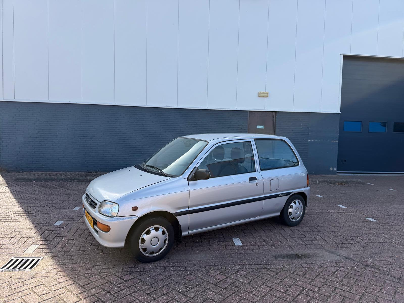 Daihatsu Cuore 0.8 | Inruilkoopje, Auto's, Voorwielaandrijving, Stof, Metallic lak, Cuore
