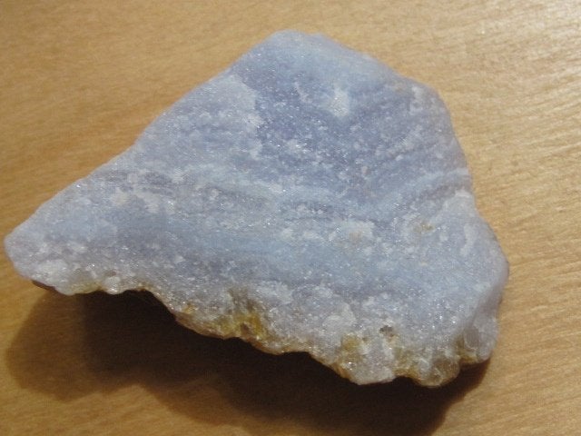 min. 5x ruwe edelsteen CHALCEDOON (3), Verzenden, Mineraal