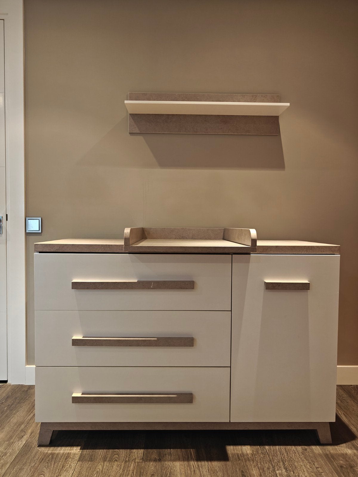 Babykamer Artic van TWF, Ophalen, 50 tot 70 cm, 105 cm of meer, Commode