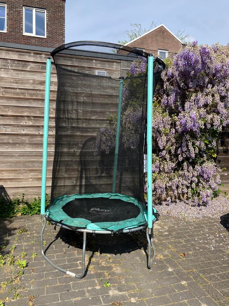 Plum Trampoline  (1m90 hoog, ca 1m20 breed), Ophalen, Zo goed als nieuw