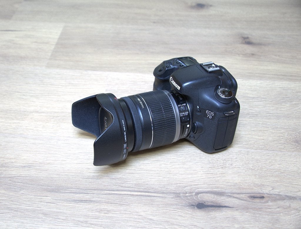 canon 7d plus lens.