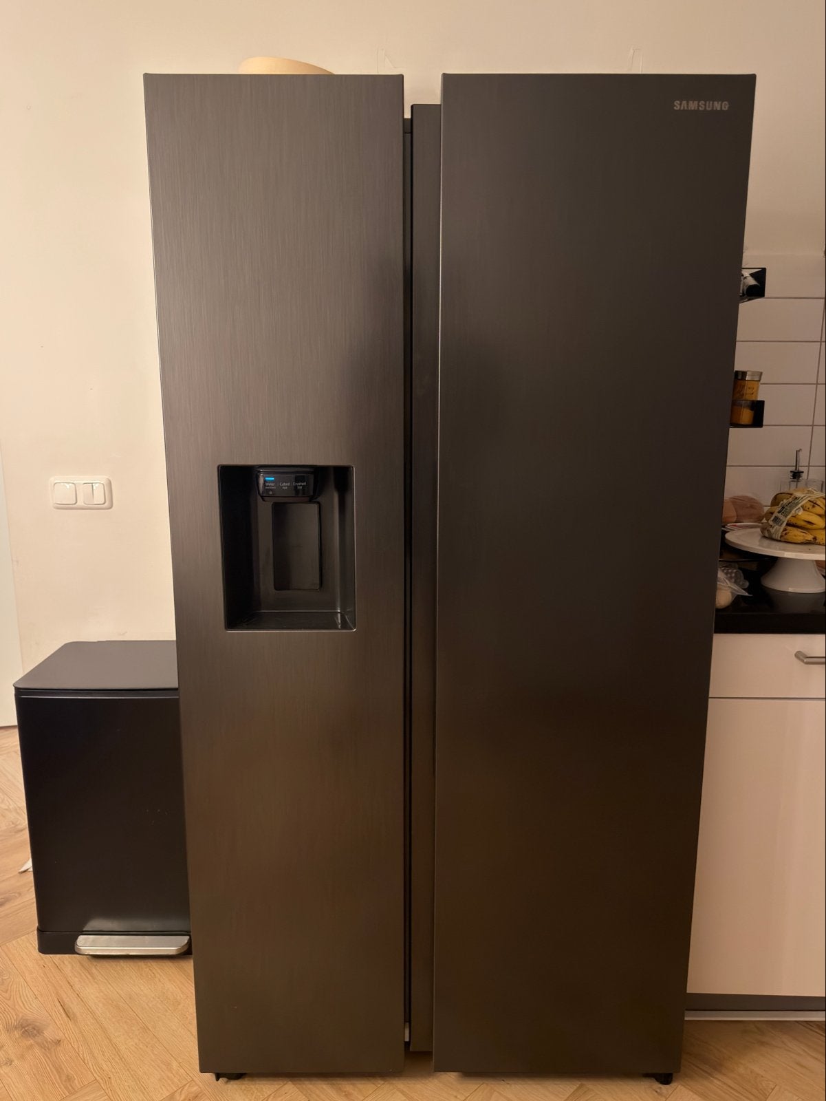 Amerikaanse koelkast en vrieser -  SAMSUNG, Ophalen, 200 liter of meer, 60 cm of meer, Met aparte vriezer