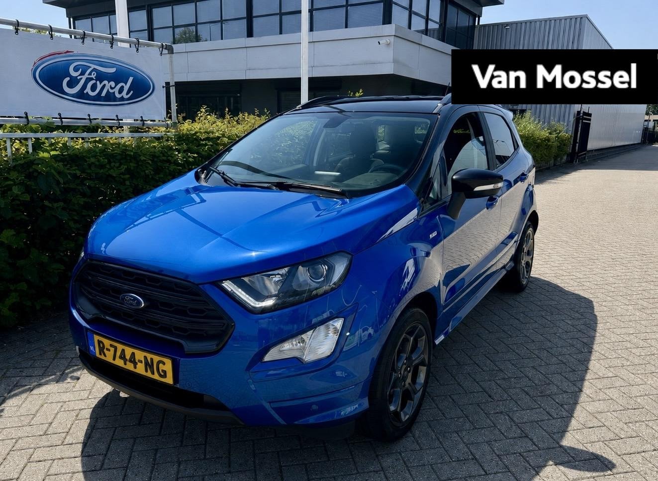 Ford EcoSport 1.0 EcoBoost ST-Line Automaat | Zwart Dak | Wi, Auto's, 125 pk, Gebruikt, Ecosport, Blauw