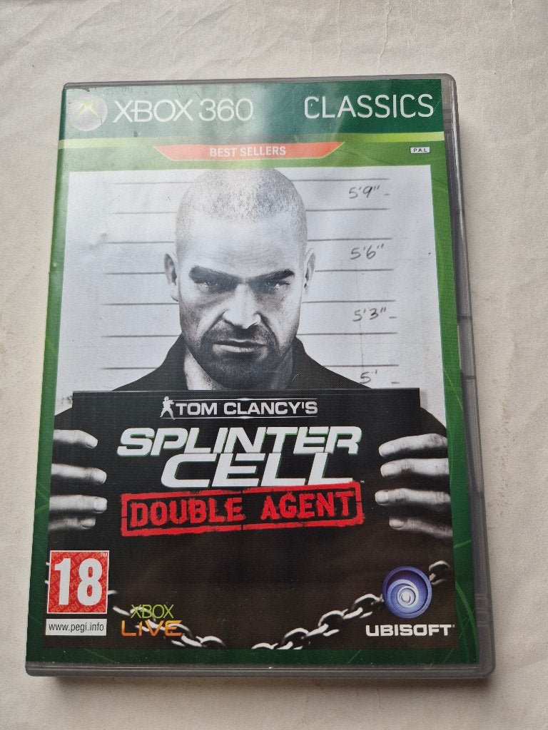 Splinter Cell: Double Agent (Classics) - XBOX 360, Avontuur en Actie, Vanaf 18 jaar, 1 speler, Eén computer