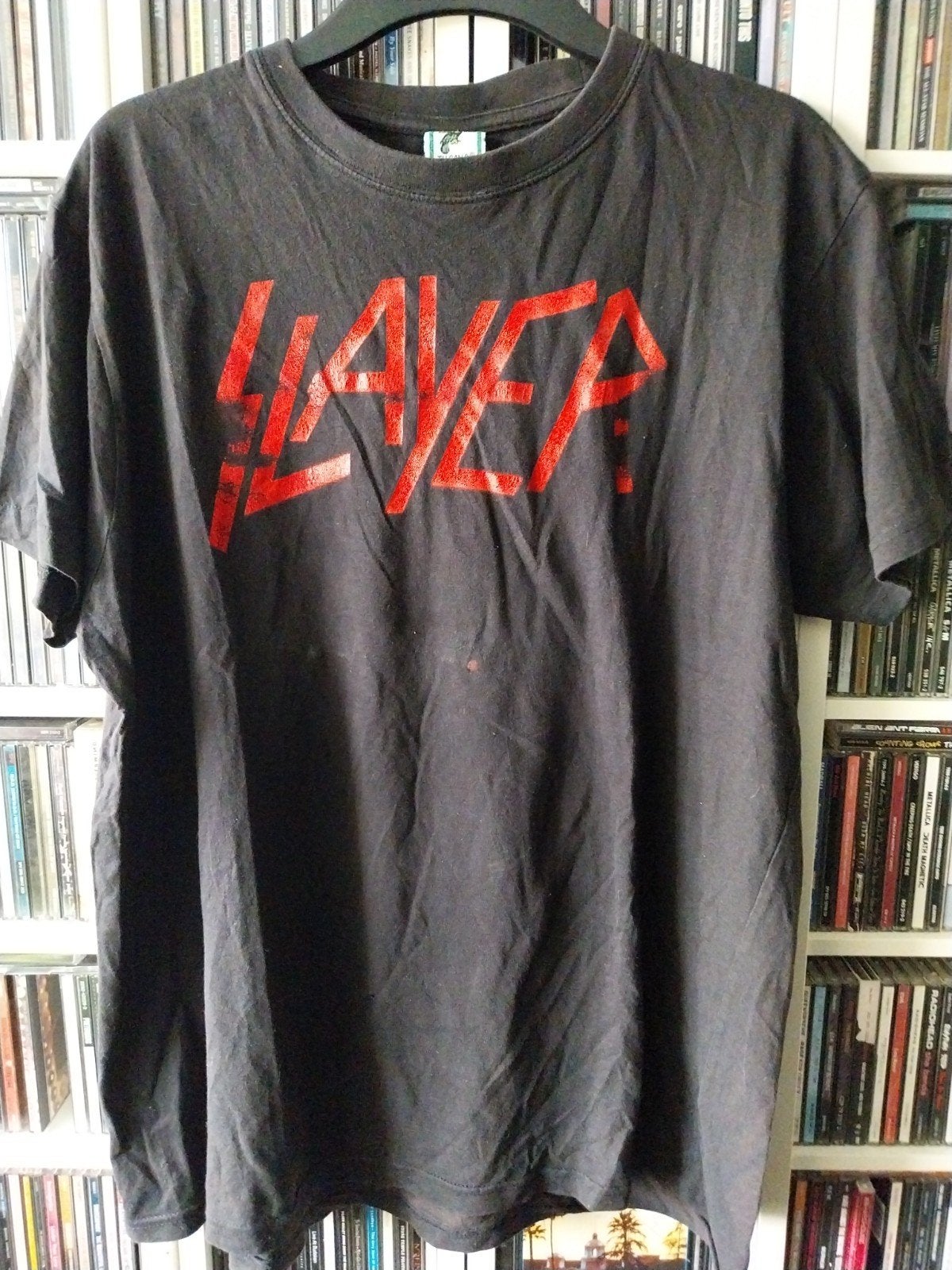 Slayer European Carnage Tour 2011 T-shirt XXL Dames, Verzenden, Zwart, Maat 46/48 (XL) of groter, Korte mouw