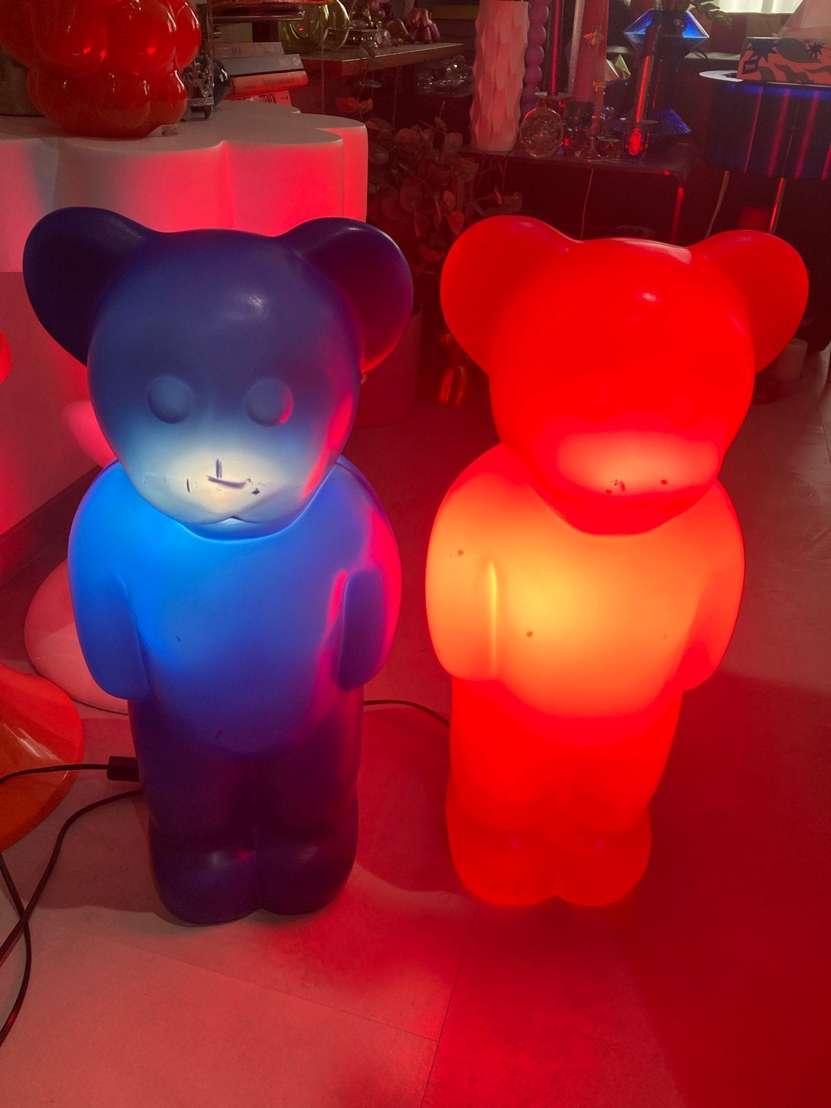 Vintage Lumibär Gummy bear Lamp - Heinz Klein Elmar Flötotto, Ophalen of Verzenden