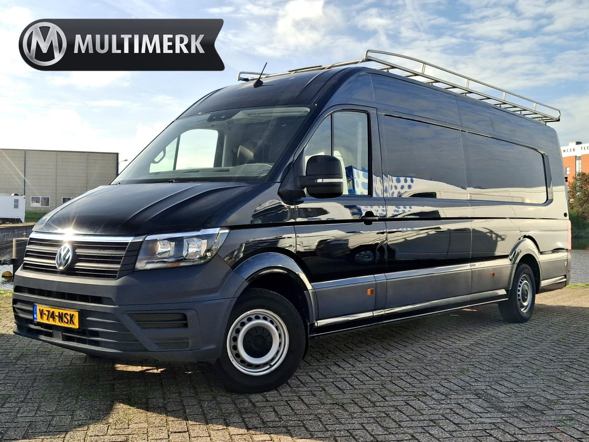 Volkswagen Crafter 35 2.0 TDI L5H3 177PK AUTOMAAT MARGE | AD, Stof, Gebruikt, 4 cilinders, Volkswagen