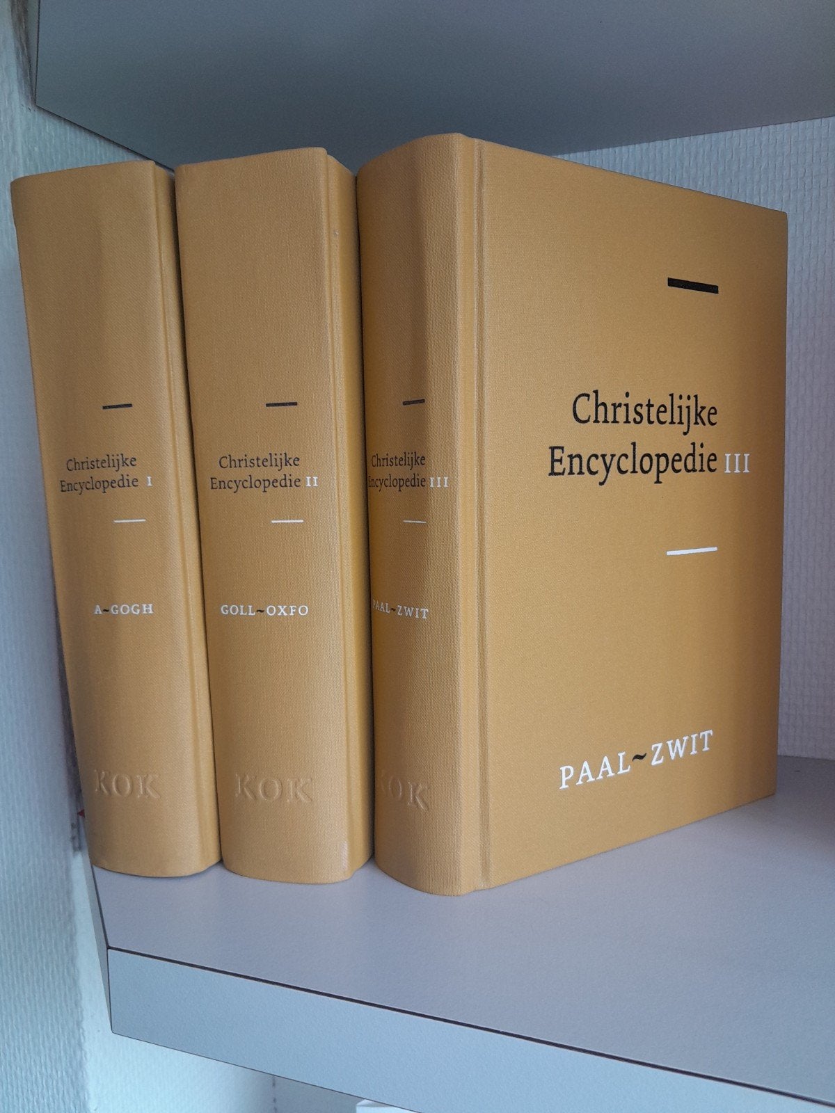 Christelijke encyclopedie, Ophalen, Zo goed als nieuw