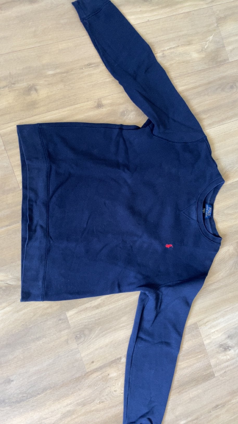 Polo ralph lauren trui, Kleding | Heren, Truien en Vesten, Ophalen of Verzenden, Gedragen, Maat 46 (S) of kleiner, Blauw