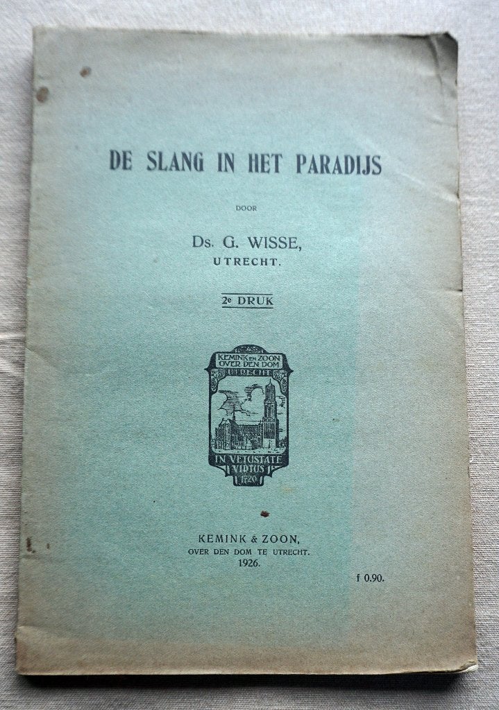 Wisse, ds. C. - Brochures, Ophalen of Verzenden, Gelezen, Christendom | Protestants