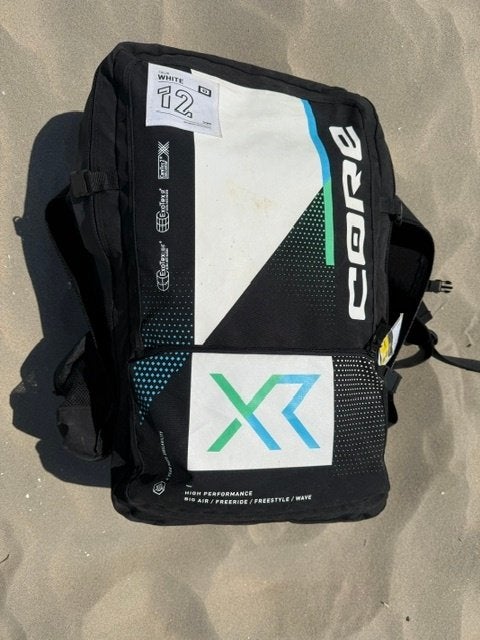 Core XR8 12m + Sensor 3S Pro bar – complete set – nieuwstaat, Kitesurf-set, Geen board, Ophalen of Verzenden, Zo goed als nieuw
