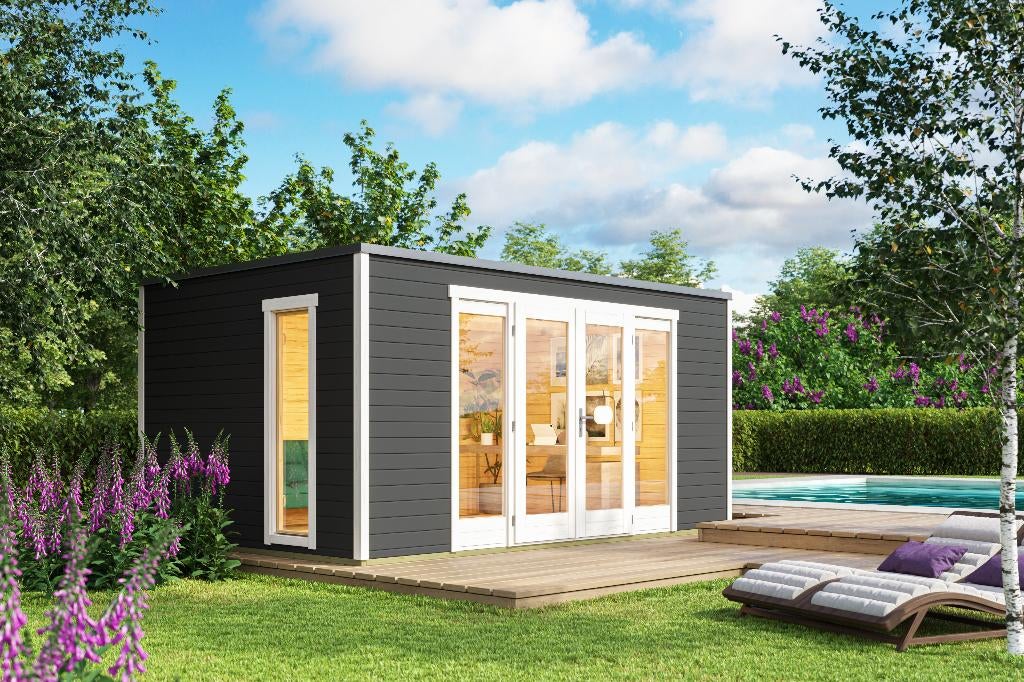 NIEUW Modern tuinhuis Palermo 2 ---Verlaagde prijs---, Verzenden, Nieuw