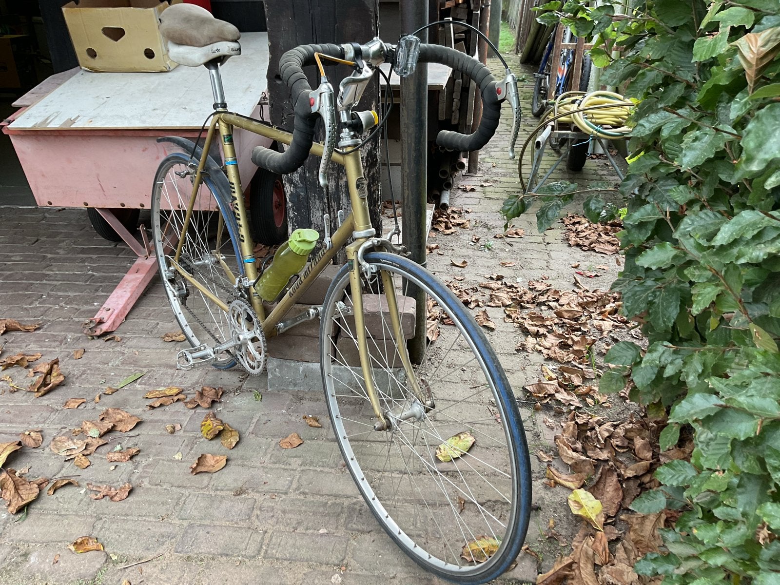 Koga Miyata racefiets - Vintage goudkleurig, 28 inch, Gebruikt, Ophalen of Verzenden, Koga Miyata