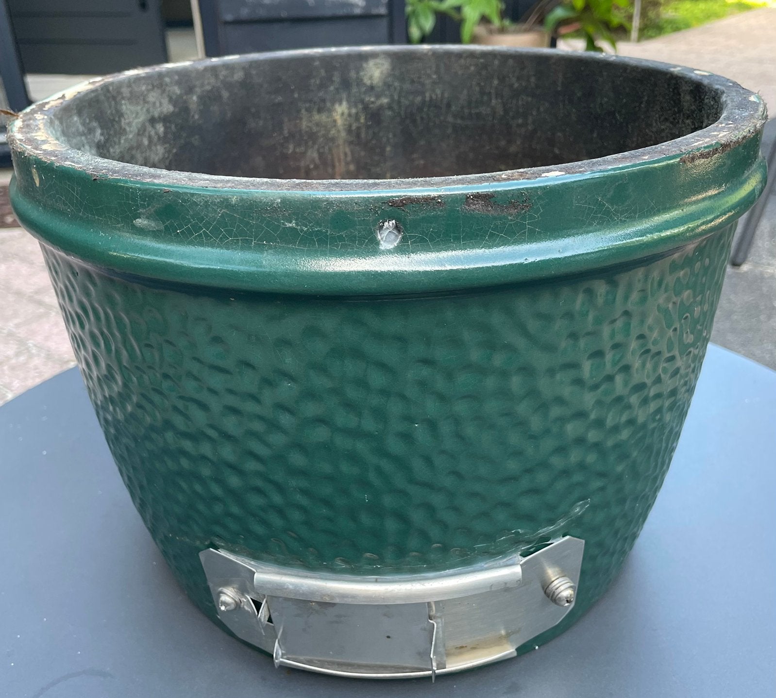 Big Green Egg Mini Base - Gebruikt, Ophalen of Verzenden, Gebruikt
