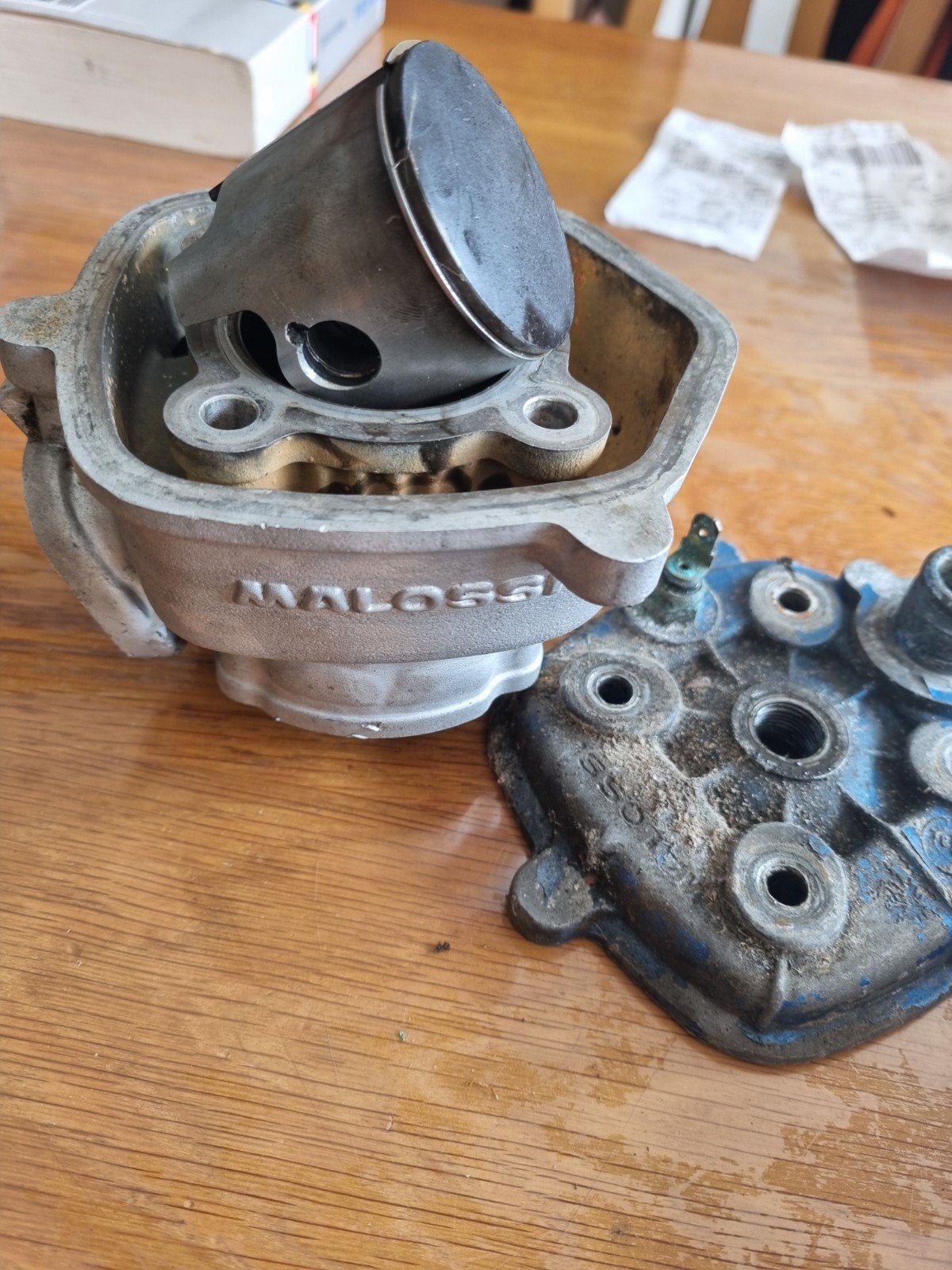 malossi mhr 70cc minarelli, Ophalen of Verzenden, Zo goed als nieuw, Cilinder
