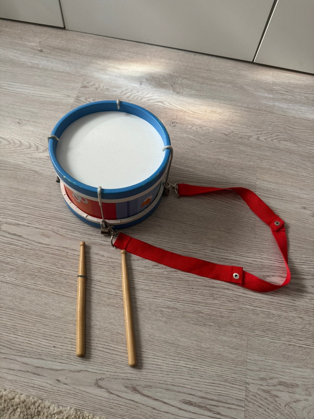 Trommel // drums, Ophalen, Gebruikt