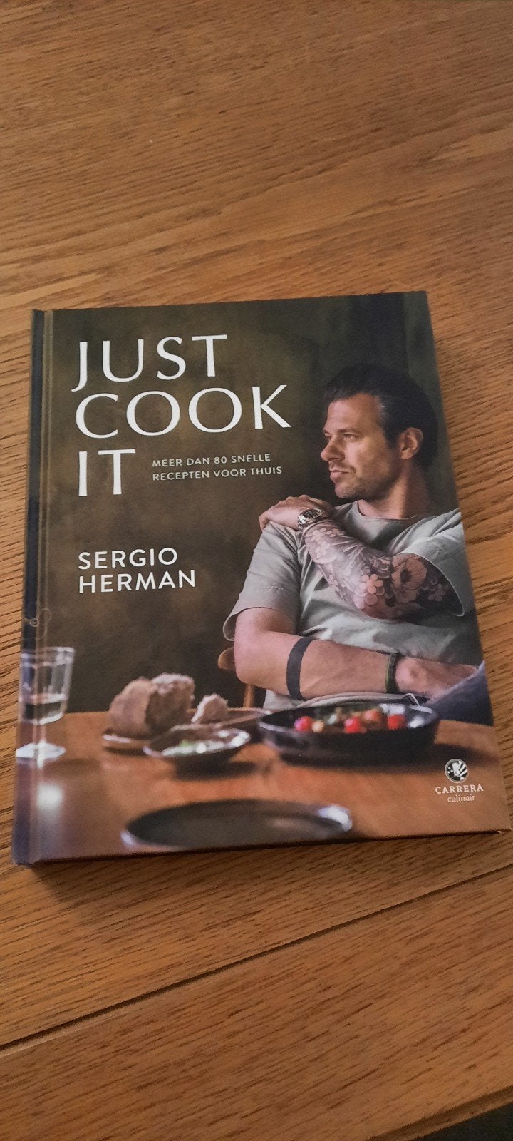 Just cook it,  255 blz. Nieuw, Boeken, Kookboeken, Sergio Herman, Nieuw, Ophalen of Verzenden, Hoofdgerechten