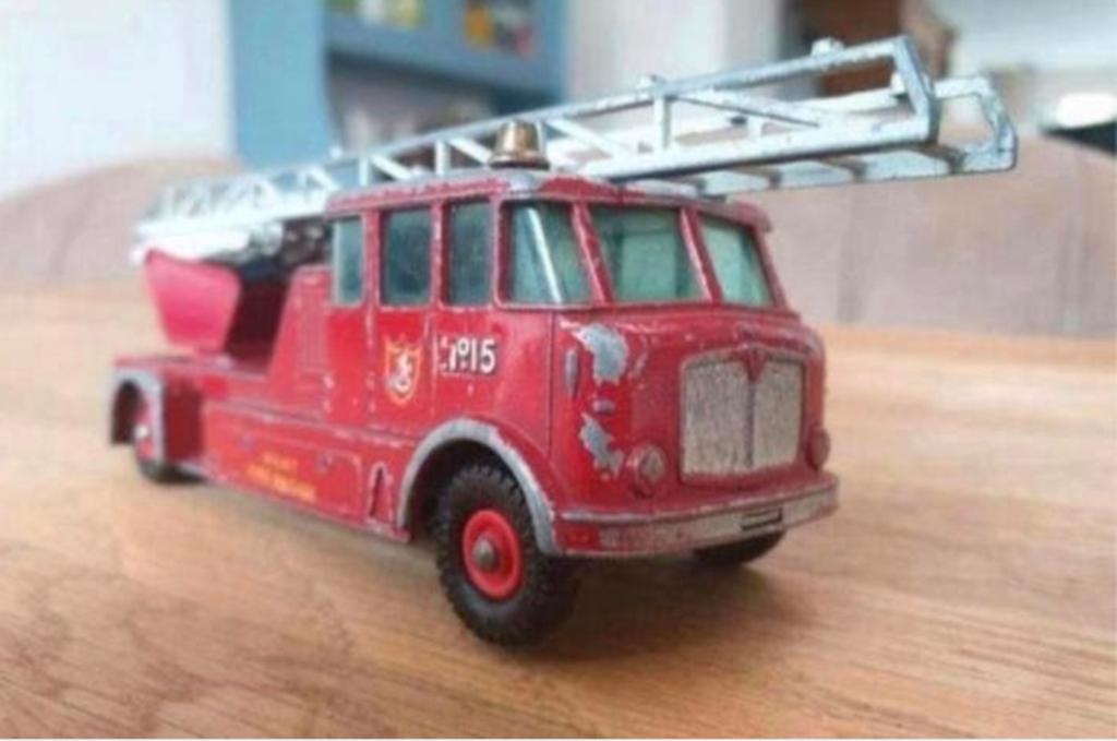Matchbox King Size nr. 15 Merryweather Fire Engine, Hobby en Vrije tijd, Ophalen of Verzenden, Gebruikt, Bus of Vrachtwagen, Matchbox