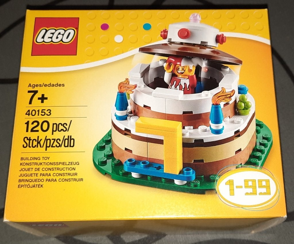 Nieuw Lego 40153 Verjaardag tafel-decoratie, verzegelde doos, Overige thema's, Verzenden, Lego, Nieuw