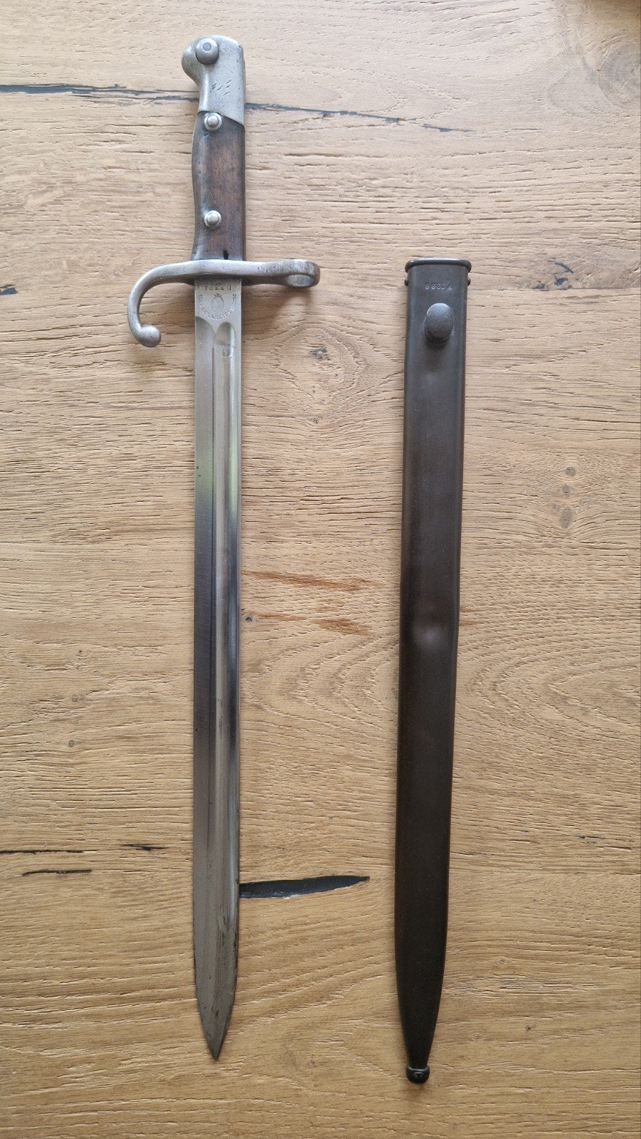 Argentijnse M1909 bayonet. Niet nummergelijk, Ophalen of Verzenden, Landmacht