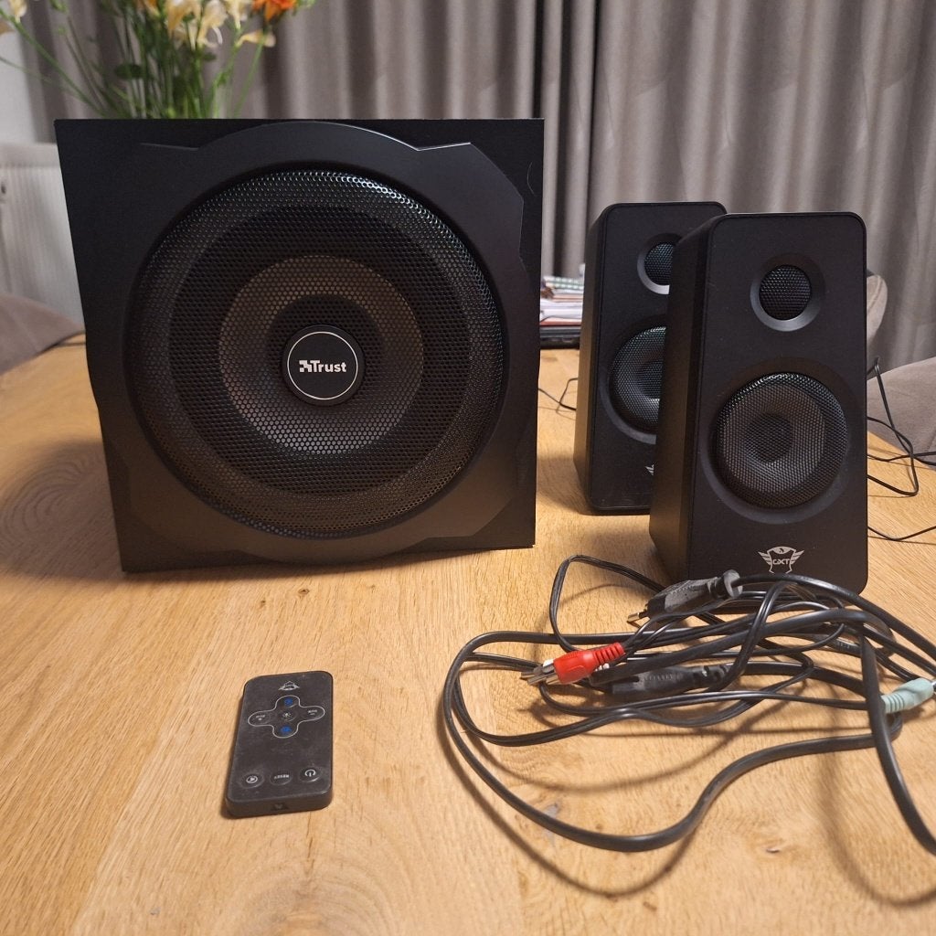 Trust GXT 629 Tytan speaker system, Ophalen of Verzenden, Gebruikt, Audiokanaal 2.1, Trust