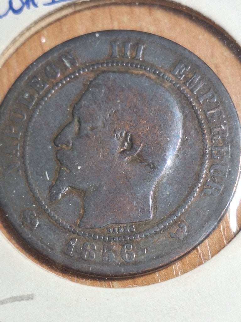 FRANKRIJK 10 centimes 1856 (#242), Ophalen of Verzenden, Frankrijk, Losse munt