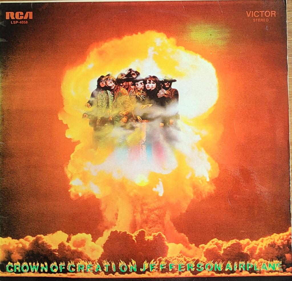JEFFERSON AIRPLANE - CROWN OF CREATION - VINYL, Progressive, Gebruikt, Ophalen of Verzenden, 12 inch