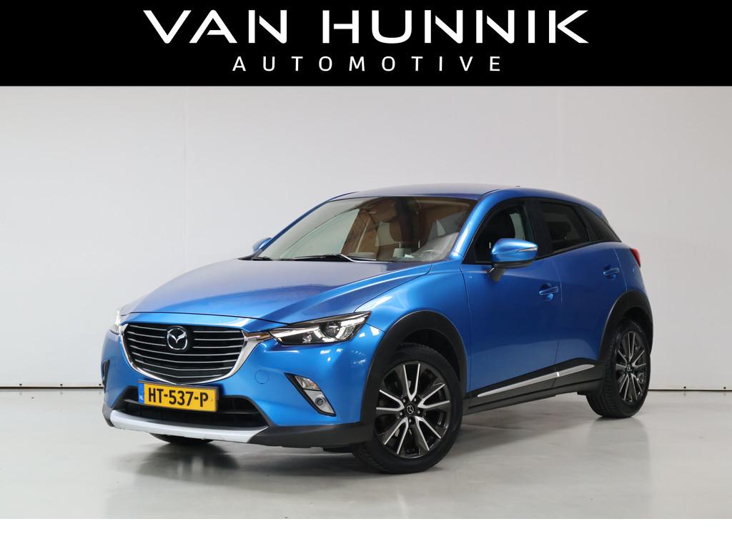 Mazda CX-3 2.0 SkyActiv-G 120 GT-M | Camera | Trekhaak | Key, Auto's, Voorwielaandrijving, 1998 cc, Gebruikt, 4 cilinders
