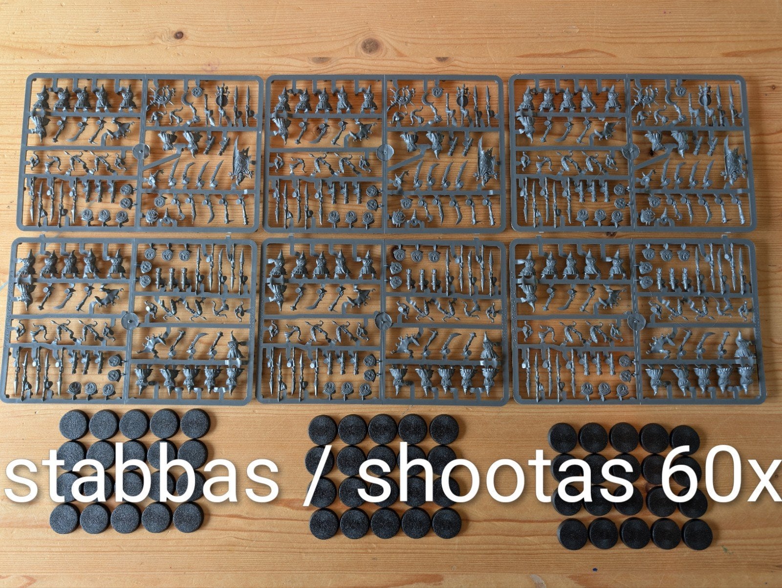 Gloomspite Gitz Night Goblins Stabas/shootas, Hobby en Vrije tijd, Wargaming, Ophalen of Verzenden, Nieuw, Warhammer, Figuurtje(s)