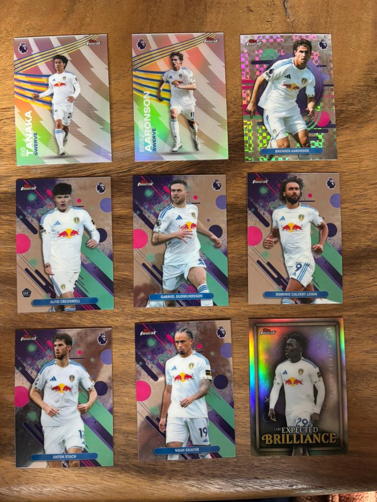Topps Finest Premier League 2023-24 Voetbal Kaarten Set, Ophalen of Verzenden, Zo goed als nieuw, Buitenlandse clubs, Spelerskaart