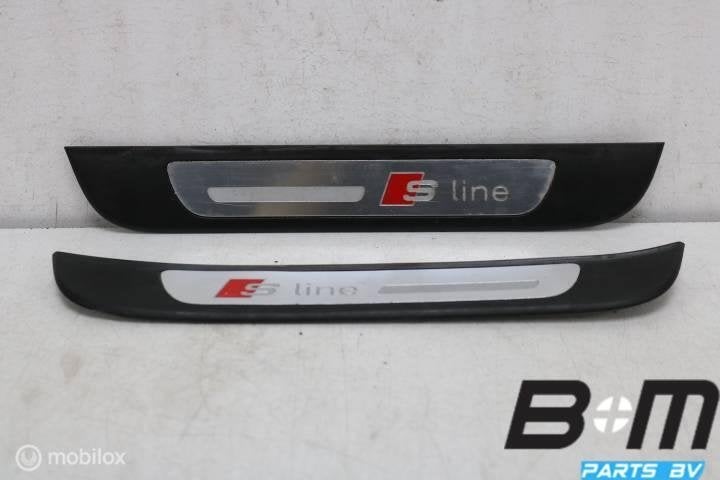 Set S-line instaplijsten achterzijde Audi A6 4G 4G0853375C