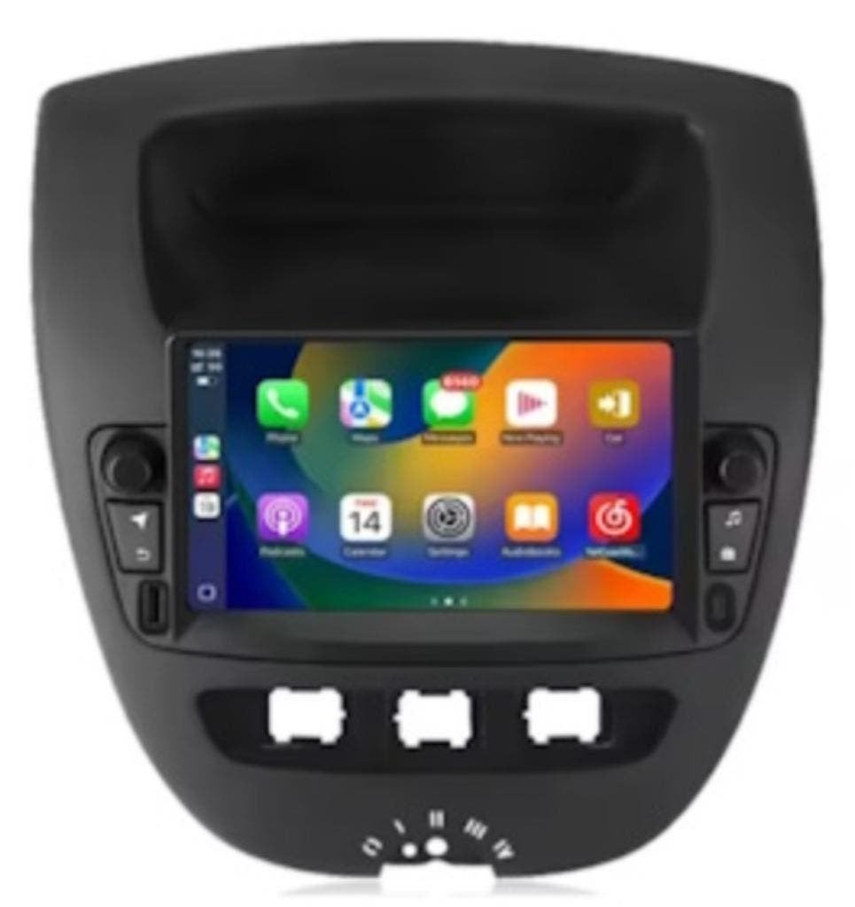 Peugeot 107 2005-2014 navigatie android apple carplay dab+, Ophalen of Verzenden, Nieuw
