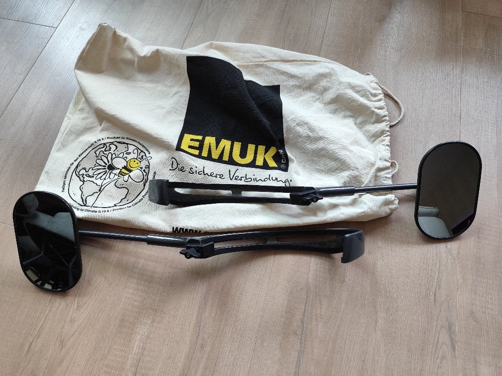Emuk 100332 caravanspiegels, Ophalen, Zo goed als nieuw