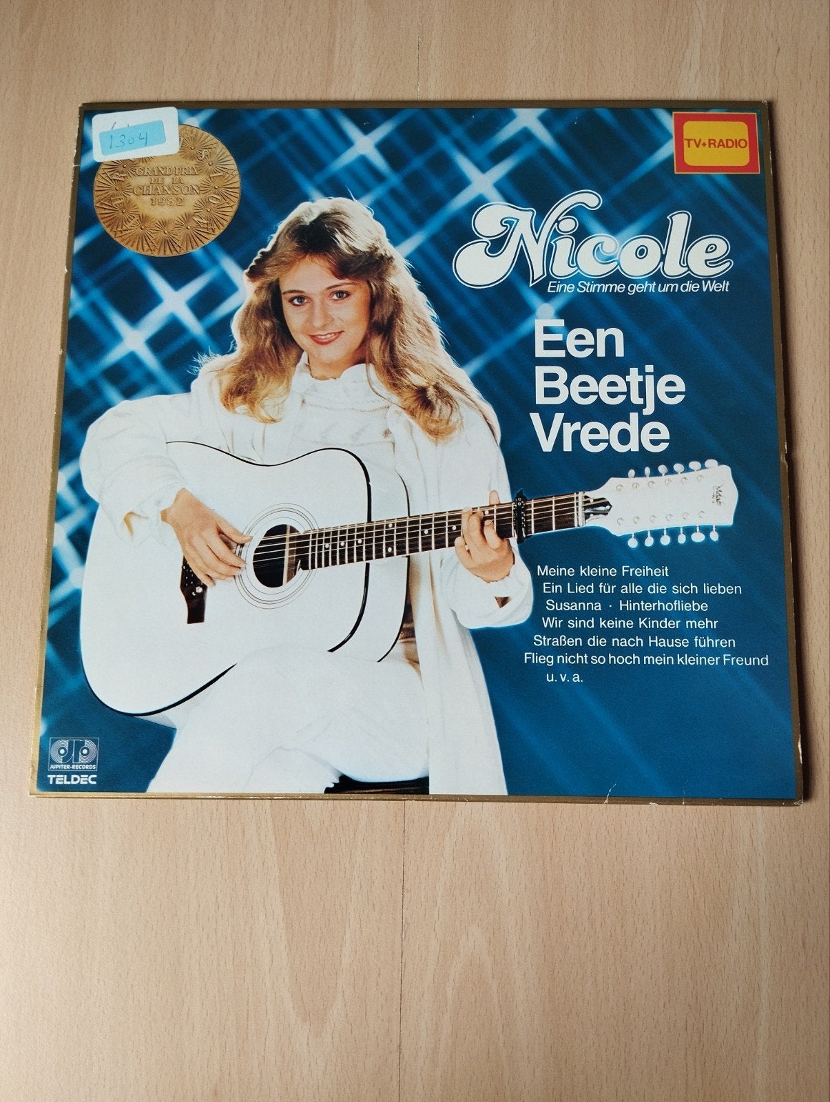 Nicole - Een Beetje Vrede (LP, 1982) Eurovisie Songfestival, LP, Gebruikt, Originele persing, 12 inch