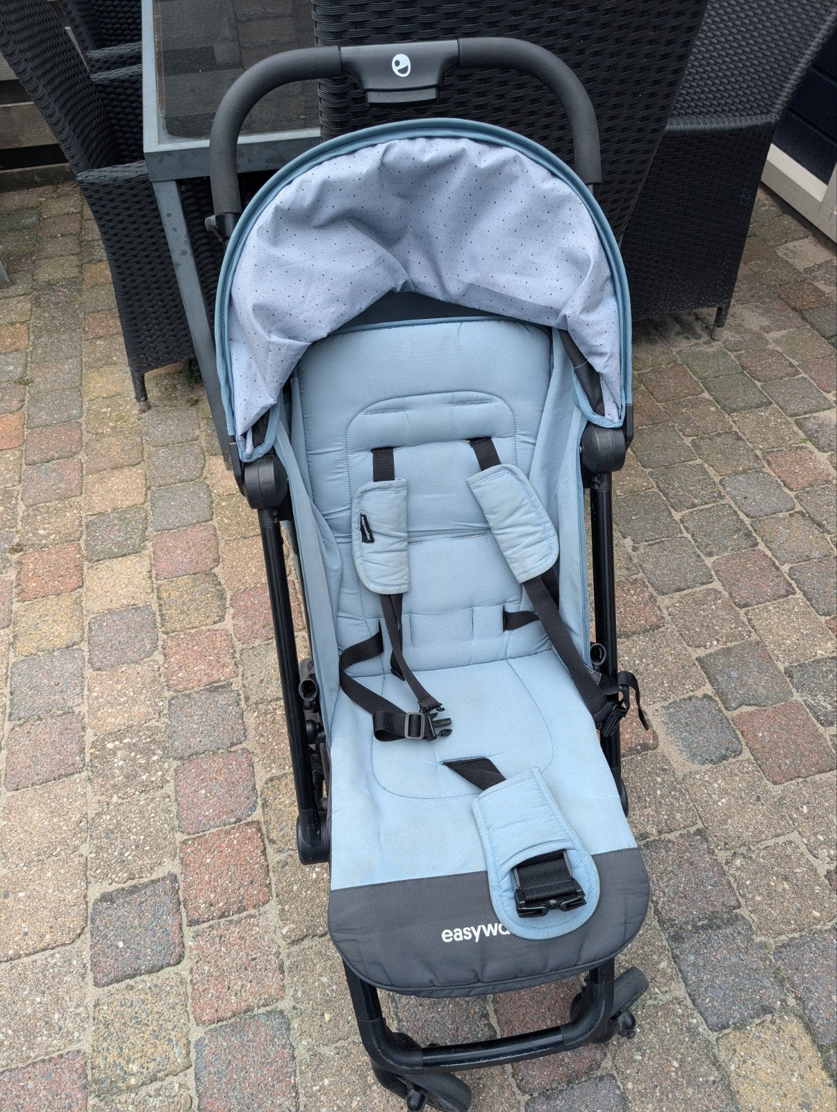 Easywalker Buggy XS - Lichtgewicht en Compact, Gebruikt, Verstelbare duwstang, Ophalen, Kinderwagen