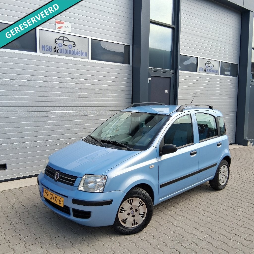 Zeer mooie Fiat Panda 1.2 2008 / NW APK/Beurt gehad/Driem VV, Voorwielaandrijving, Stof, Origineel Nederlands, Bedrijf