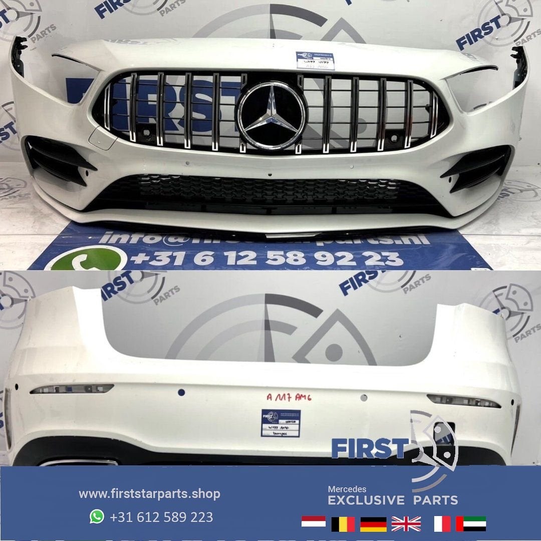 W177 AMG PAKKET Origineel Mercedes A Klasse 2022 BUMPERS WIT, Auto-onderdelen, Gebruikt, -, Ophalen of Verzenden, Bumper