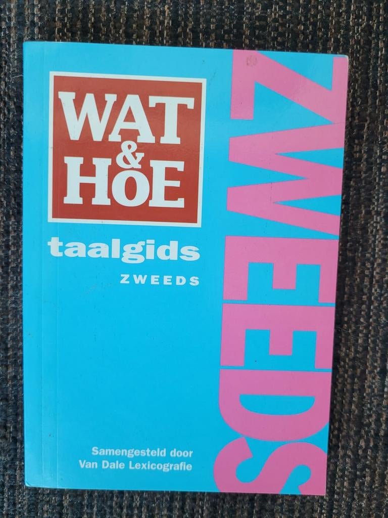 Wat & hoe zweeds swedish taalgids van dale lexicografie, Boeken, Ophalen of Verzenden, Zo goed als nieuw, Overige uitgevers