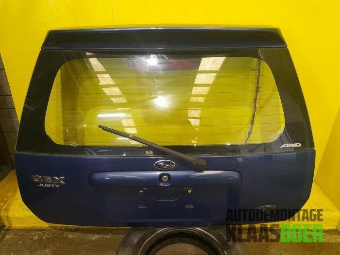 Achterklep van een Subaru Justy (ZF2), Subaru, Gebruikt, -, 6 maanden garantie