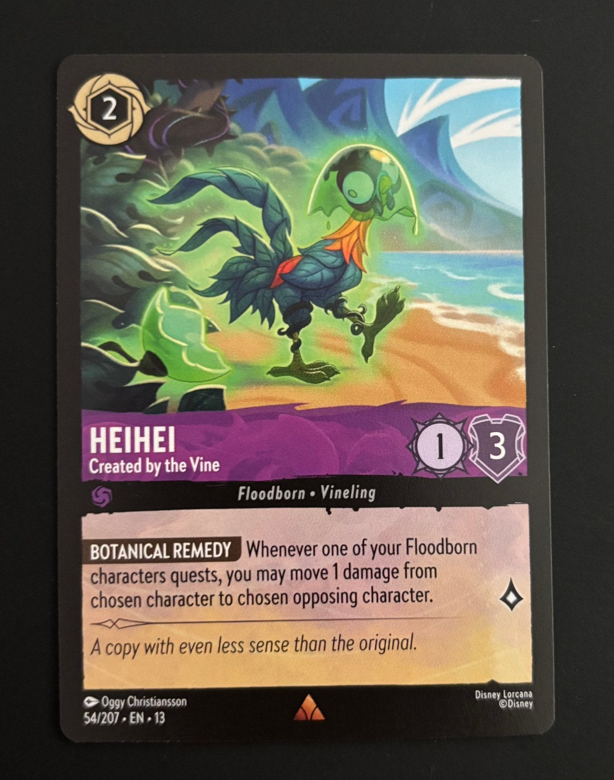 Attack of the Vine - HeiHei - 54/207 EN-13, Ophalen of Verzenden, Nieuw, Losse kaart