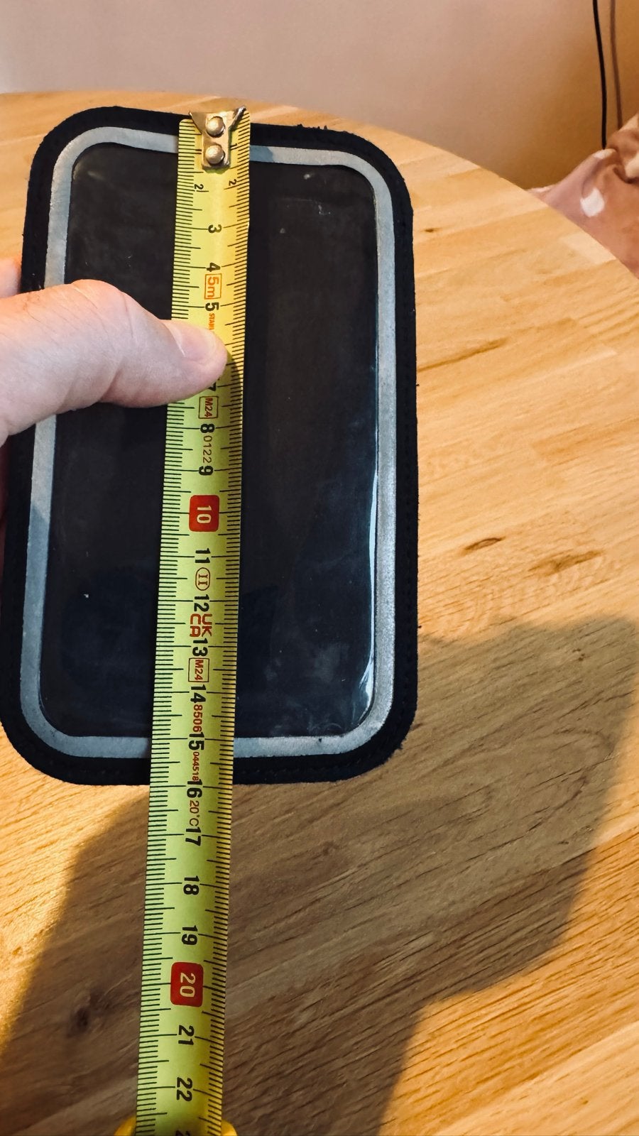 Telefoonhouder voor op de fiets - 16x9,5cm, Ophalen, Gebruikt, Fiets