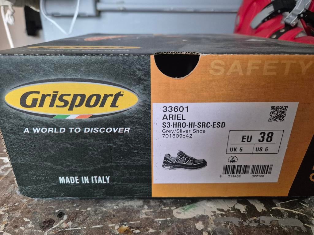 Grisport Ariel S3 Veiligheidsschoenen - Nieuw in doos, Ophalen, Nieuw