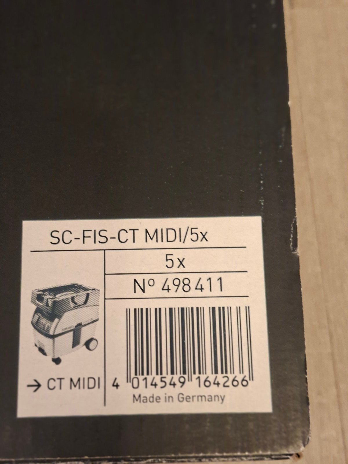 festool stofzuiger zakken CT- midi 4 stuks, Ophalen of Verzenden, Nieuw