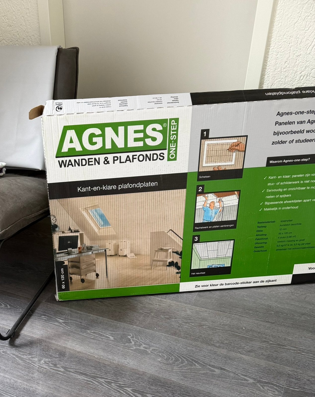 Agnes One-Step platen  3 stuks, Doe-het-zelf en Verbouw, Platen en Panelen, Ophalen, Nieuw, Overige materialen