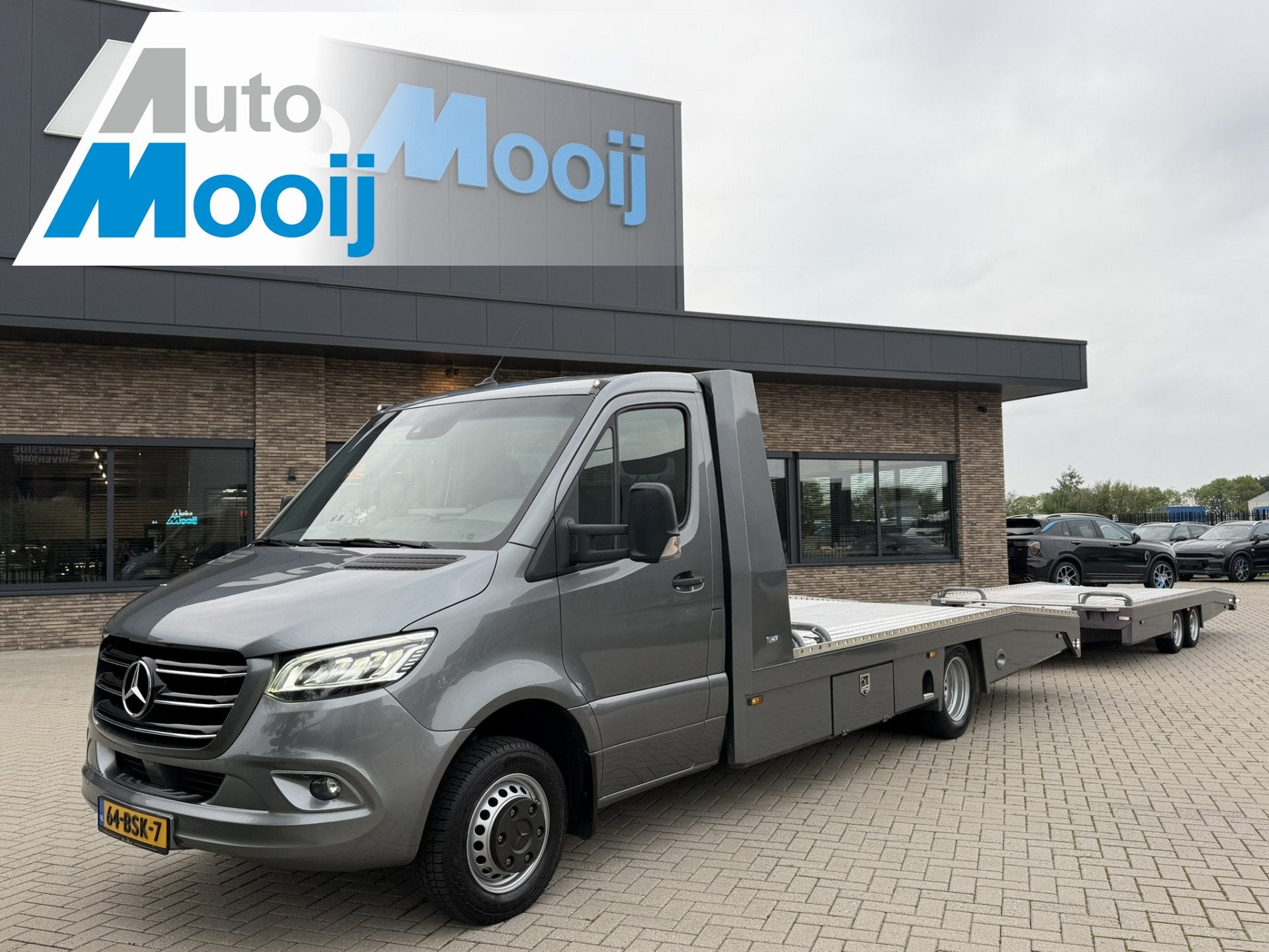 Mercedes-Benz Sprinter 519 / 3.0 V6 / 191 PK / Tijhof / Auto, Auto's, Automaat, Stof, Euro 6, 190 pk